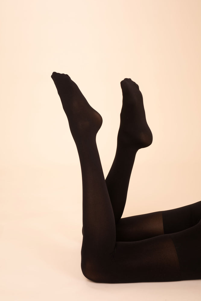 Women's Black Stockings, Opaque Tights